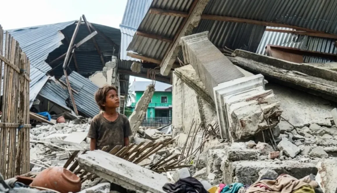 Kondisi wilayah terdampak gempa NTT